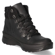 Schnürstiefeletten  Schwarz