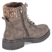 Schnürboots  Taupe