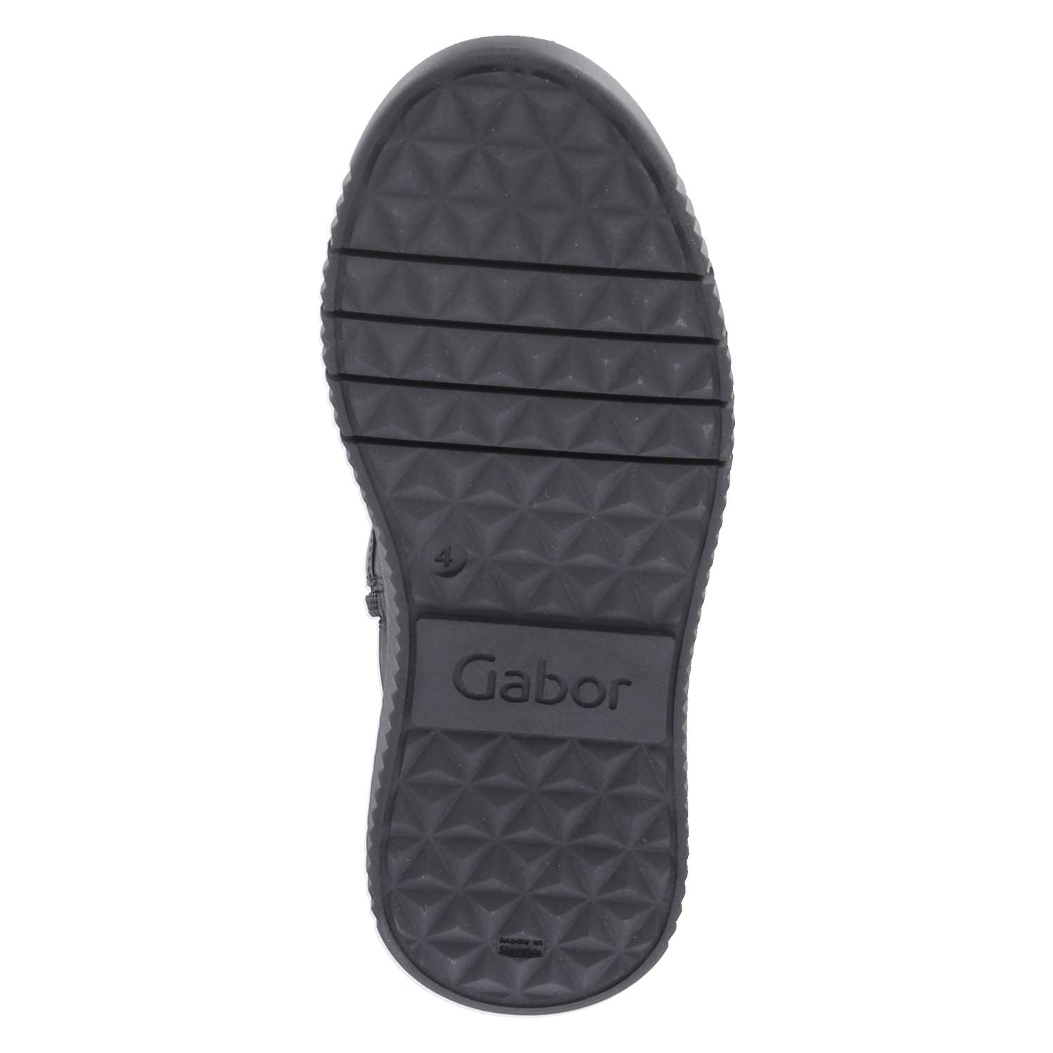 Schnürstiefeletten  Schwarz