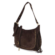 Schultertasche  Braun