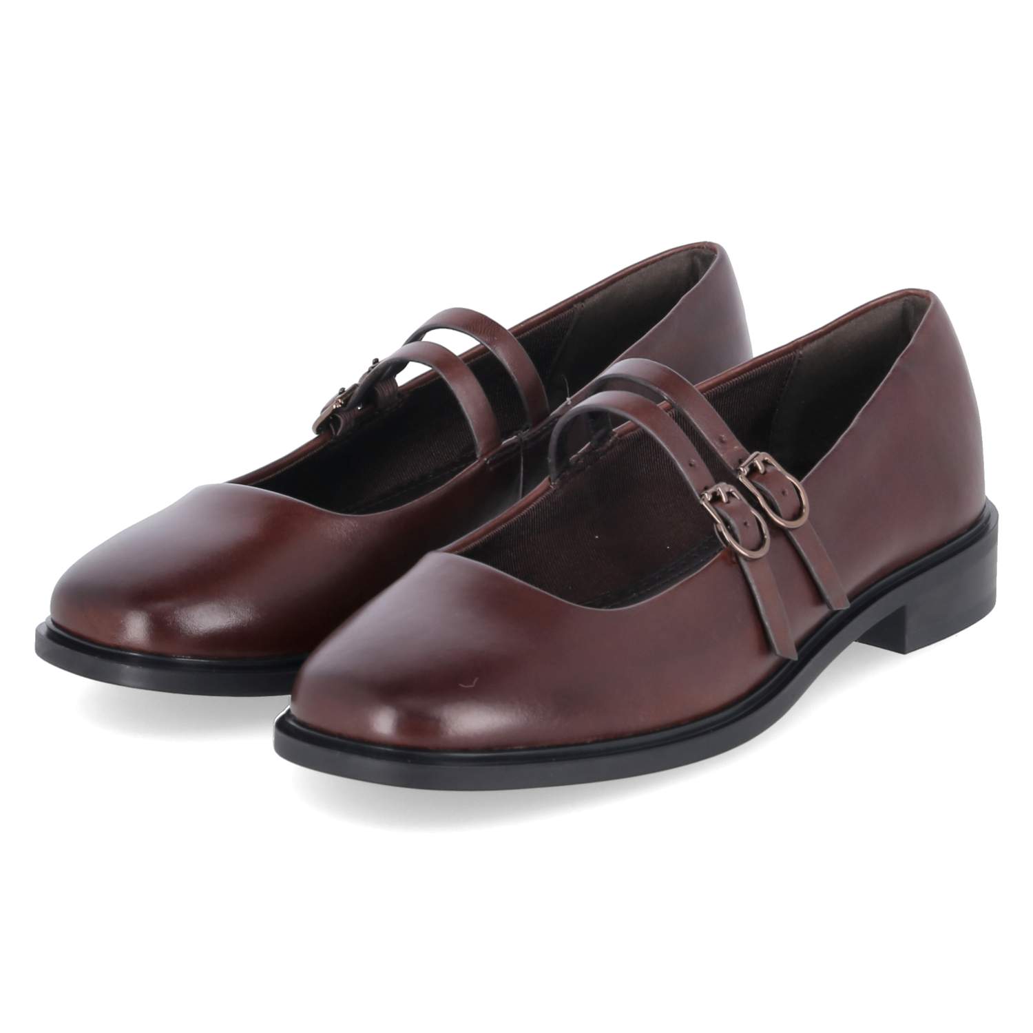 Spangenballerinas  Braun