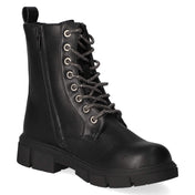 Schnürboots  Schwarz