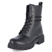 Schnürboots  Schwarz