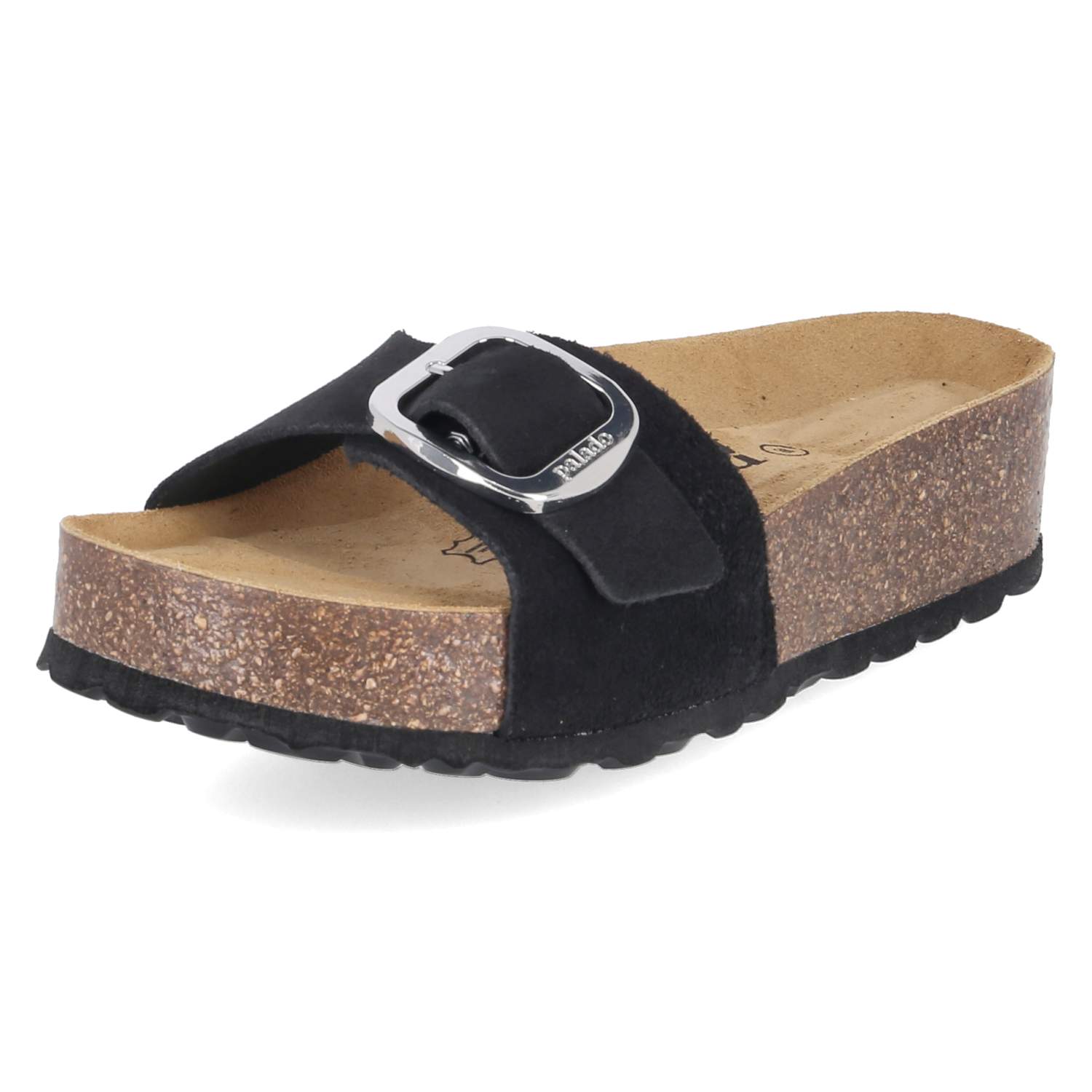 Plateau-Pantoletten JELIA PL Schwarz