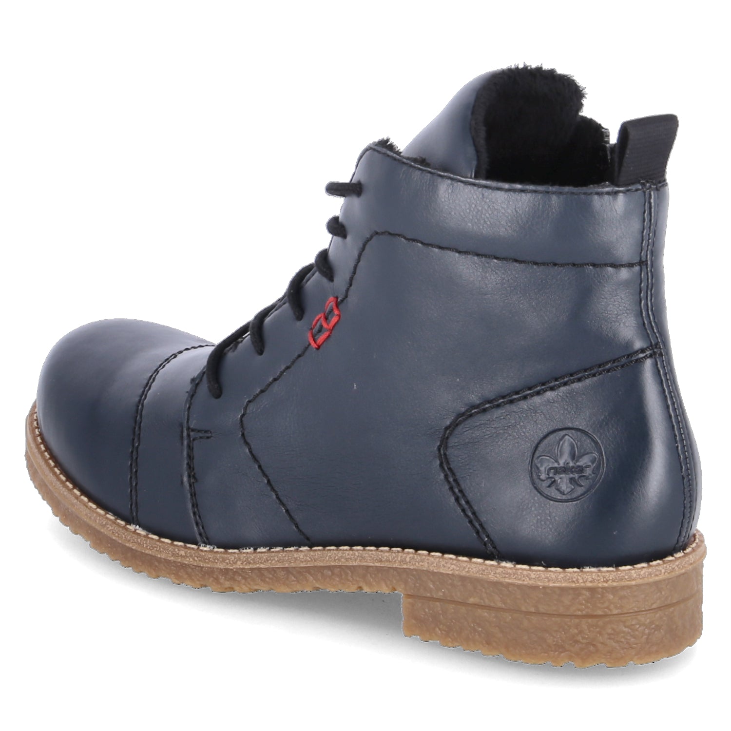 Schnürstiefeletten  Blau