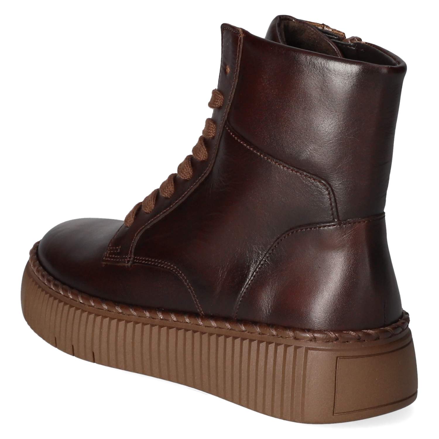 Schnürstiefel  Braun