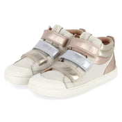 Barfuß-Klettboots LEAP  Taupe