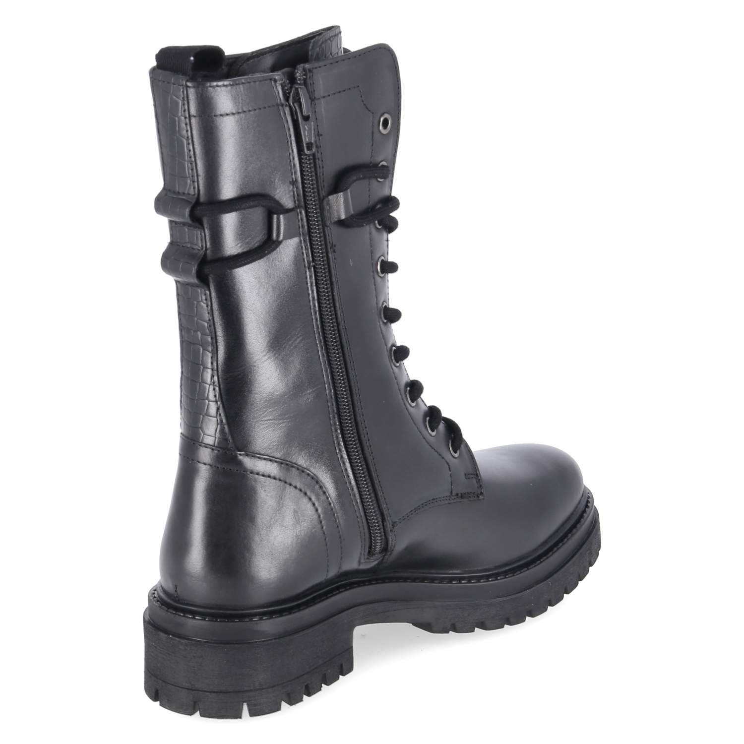 Schnürstiefel  Schwarz