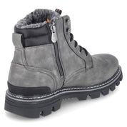 Schnürboots Grau