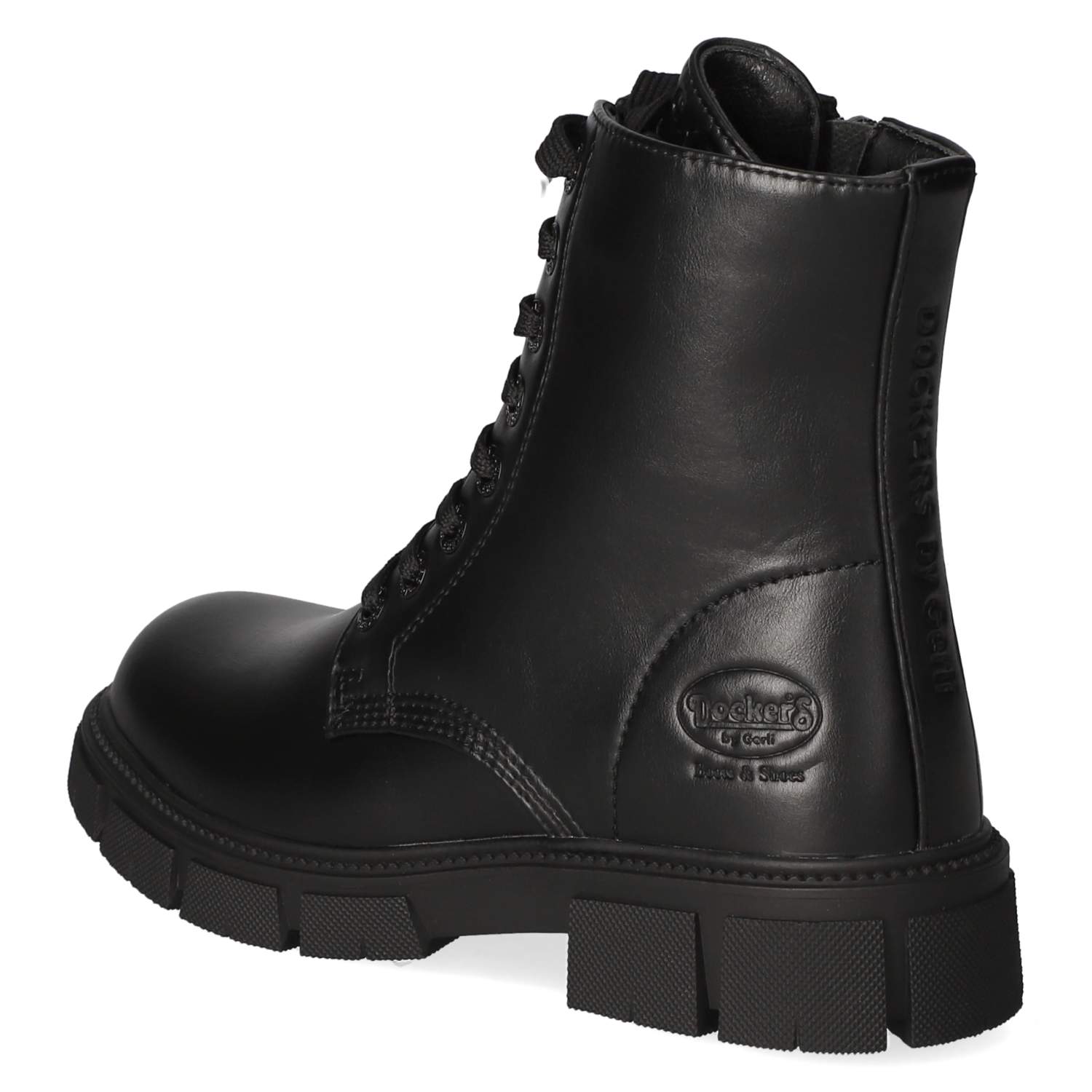 Schnürboots  Schwarz