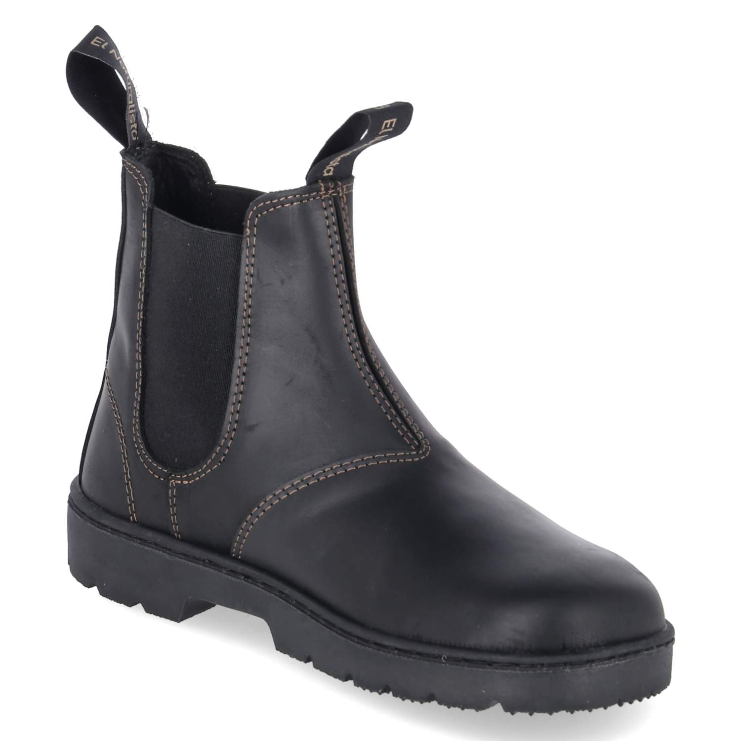 Barfuß-Chelsea Boots NOMADA Schwarz