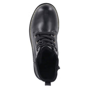 Schnürboots  Schwarz
