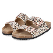 Pantoletten  Beige