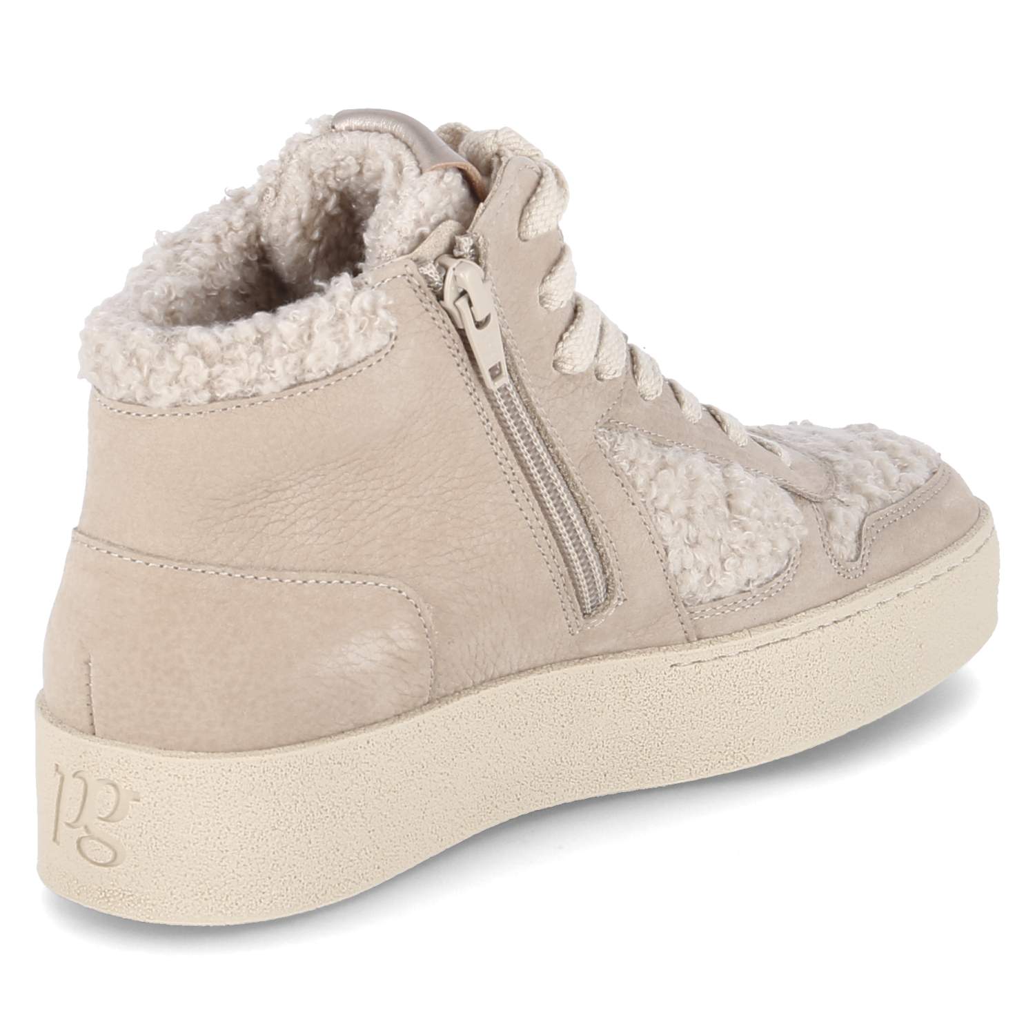 High Sneaker  Beige