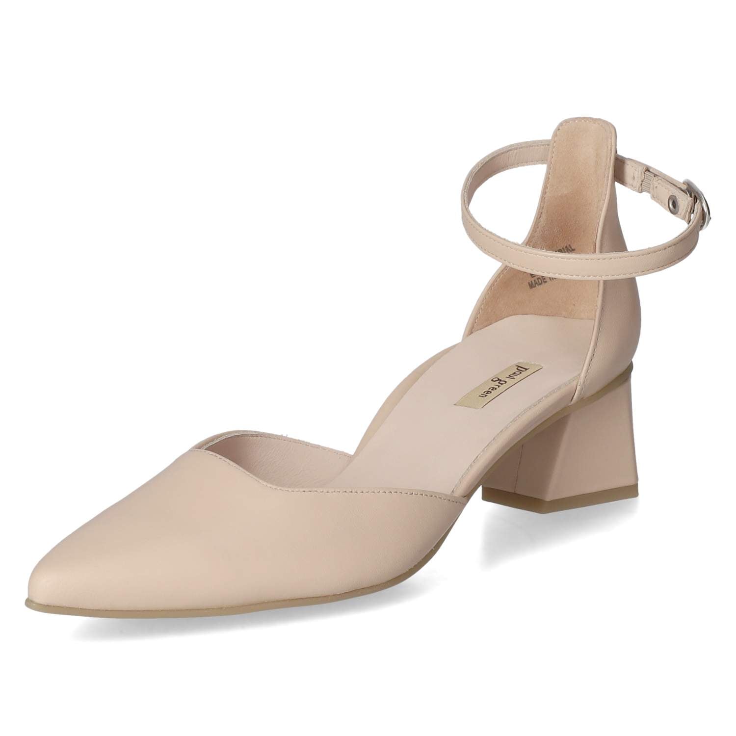Riemchenpumps  Beige