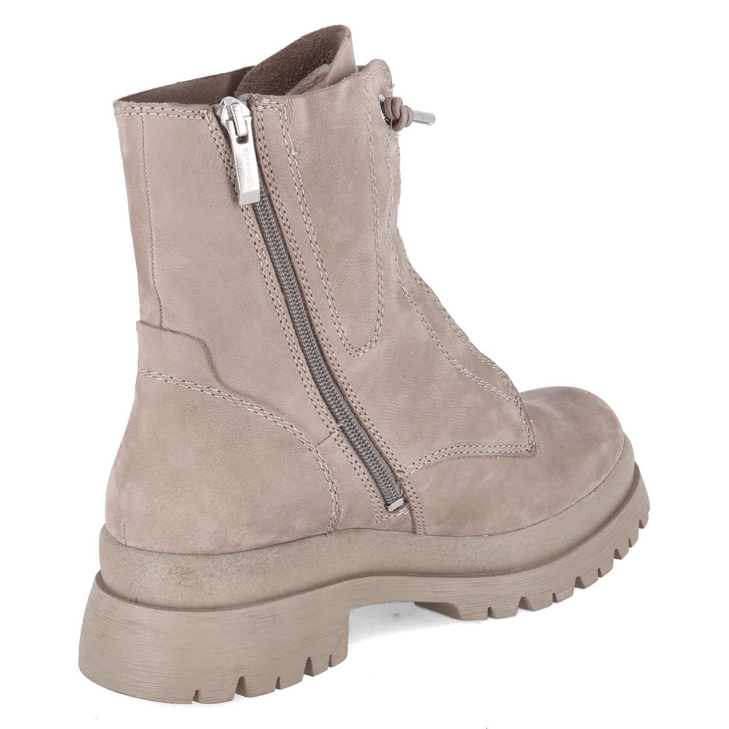 Schnürboots  Taupe