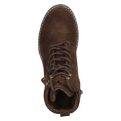 Schnürstiefeletten  Braun