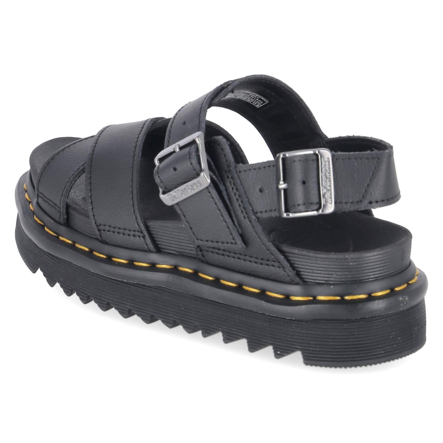 Plateau-Sandalen VOSS II  Schwarz