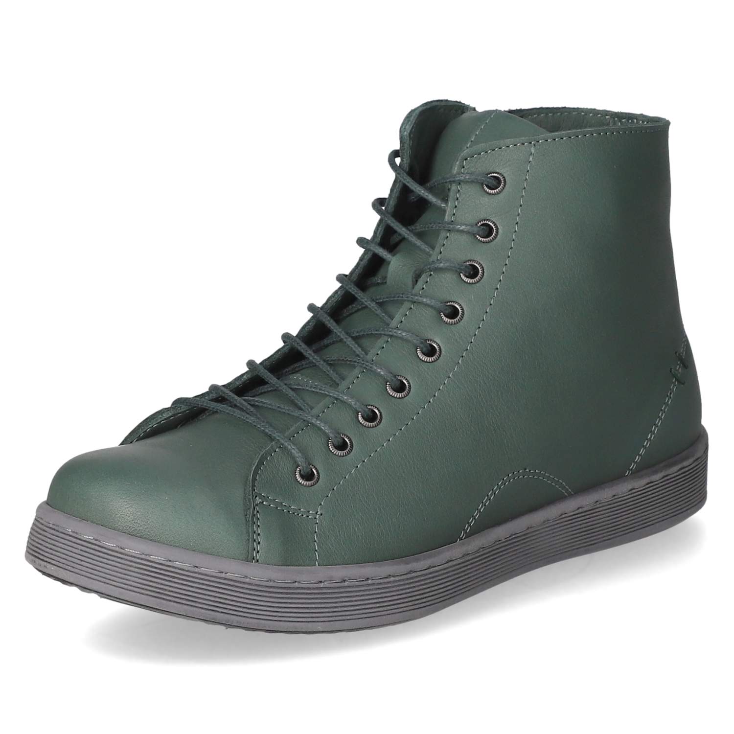 Schnürstiefeletten  Grün