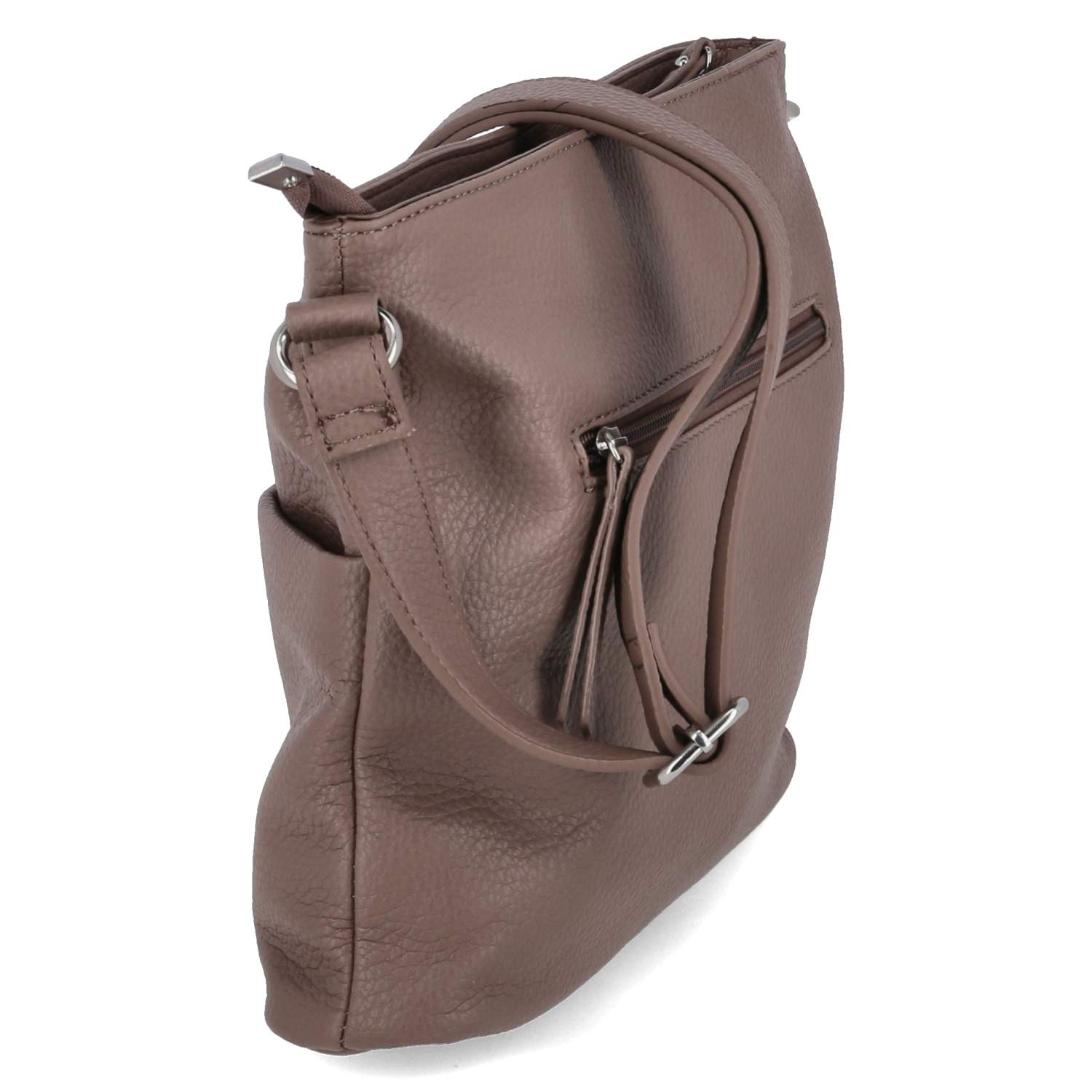 Schultertasche  Taupe