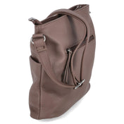 Schultertasche  Taupe