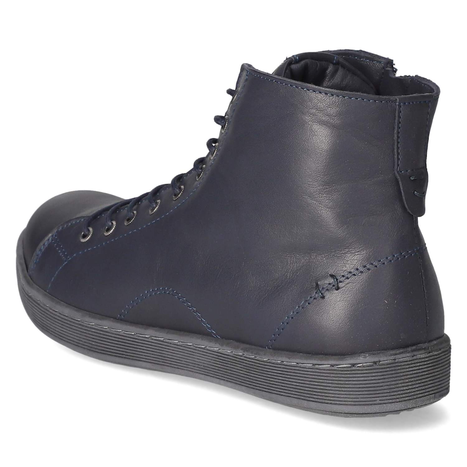 Schnürstiefeletten  Blau