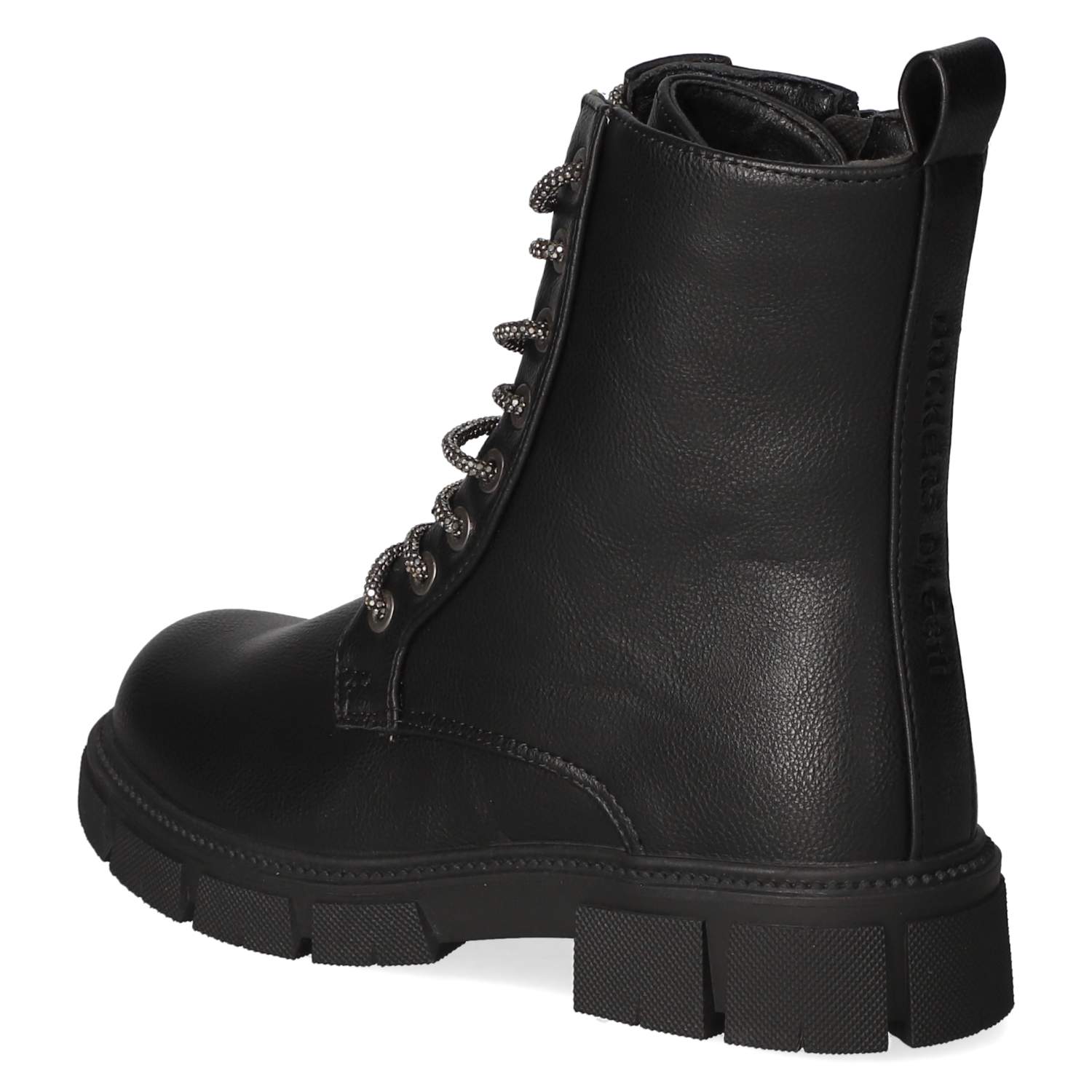 Schnürboots  Schwarz