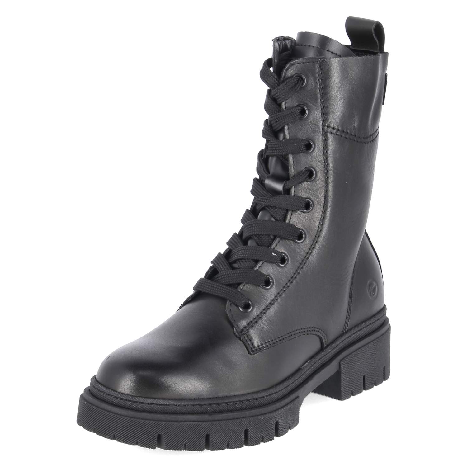 Schnürboots  Schwarz