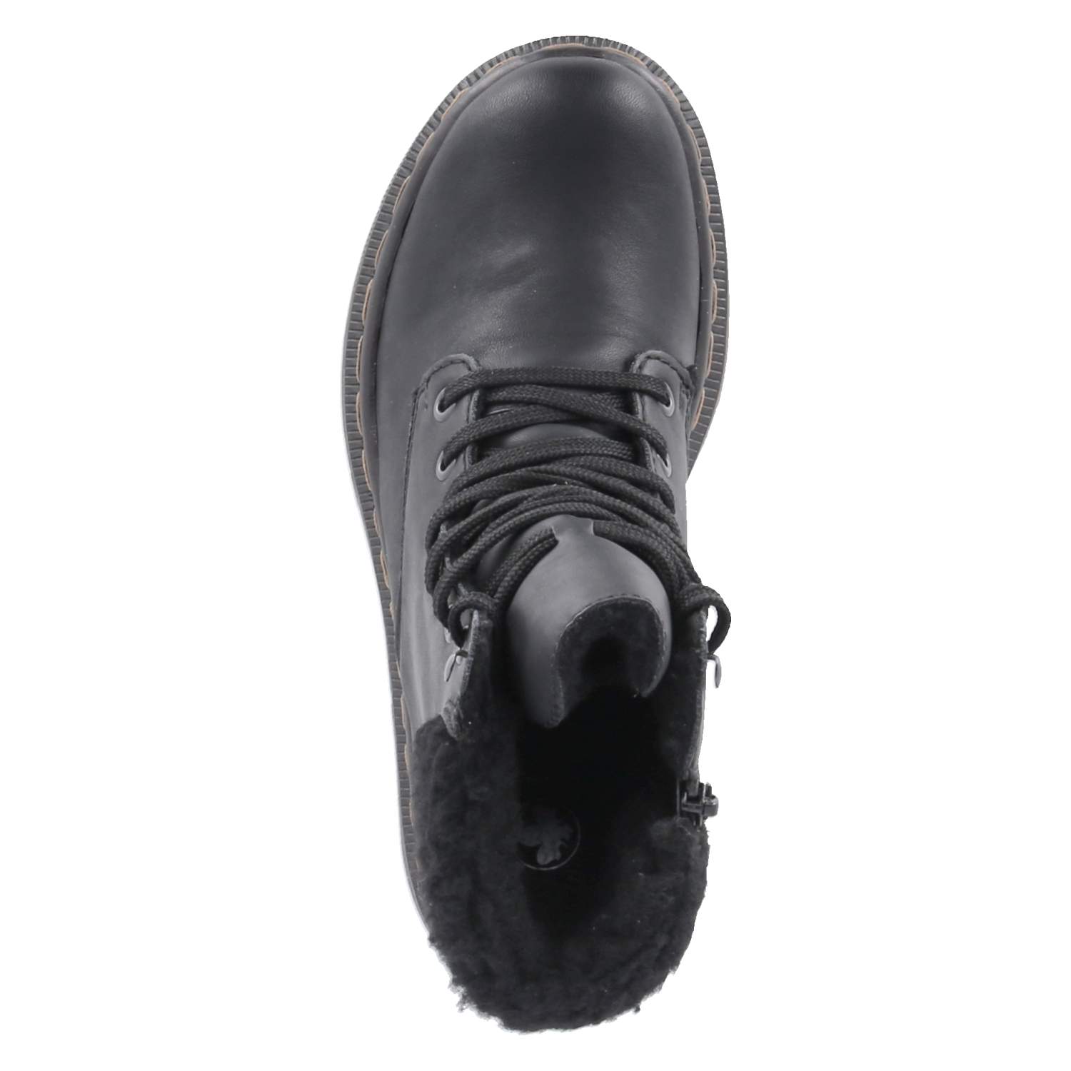 Schnürboots  Schwarz