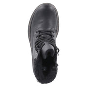 Schnürboots  Schwarz