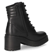 Schnürstiefeletten  Schwarz