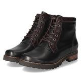 Schnürstiefeletten  Schwarz