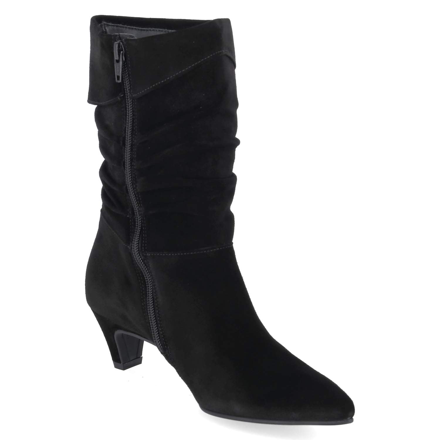 Slouchy Boot Stiefeletten  Schwarz