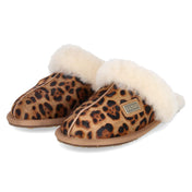 Pantoffeln - Closed Mules  Braun