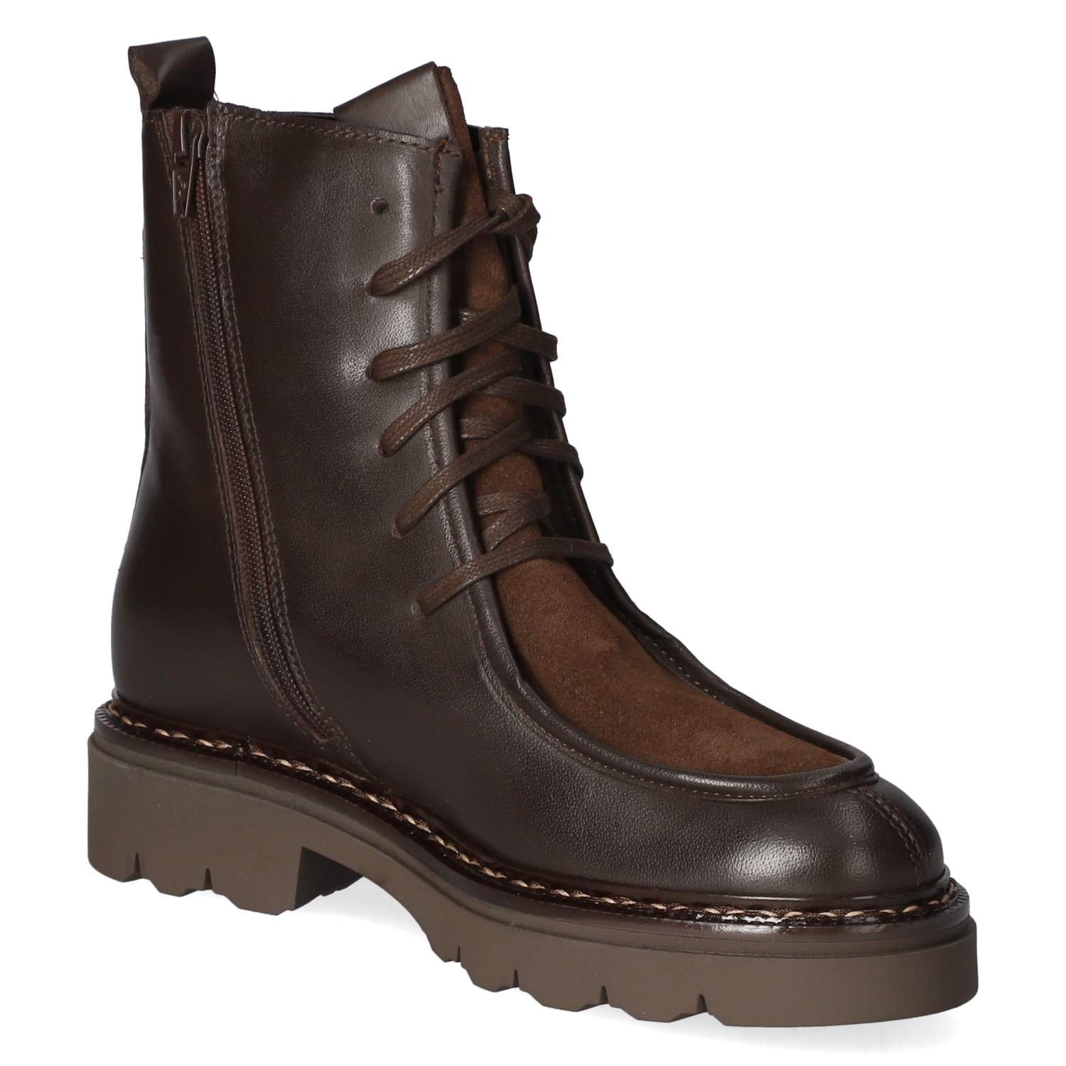 Schnürboots  Braun