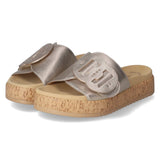 Pantoletten  Gold