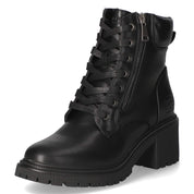 Schnürstiefeletten  Schwarz