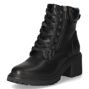 Schnürstiefeletten  Schwarz