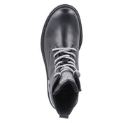 Schnürboots  Schwarz
