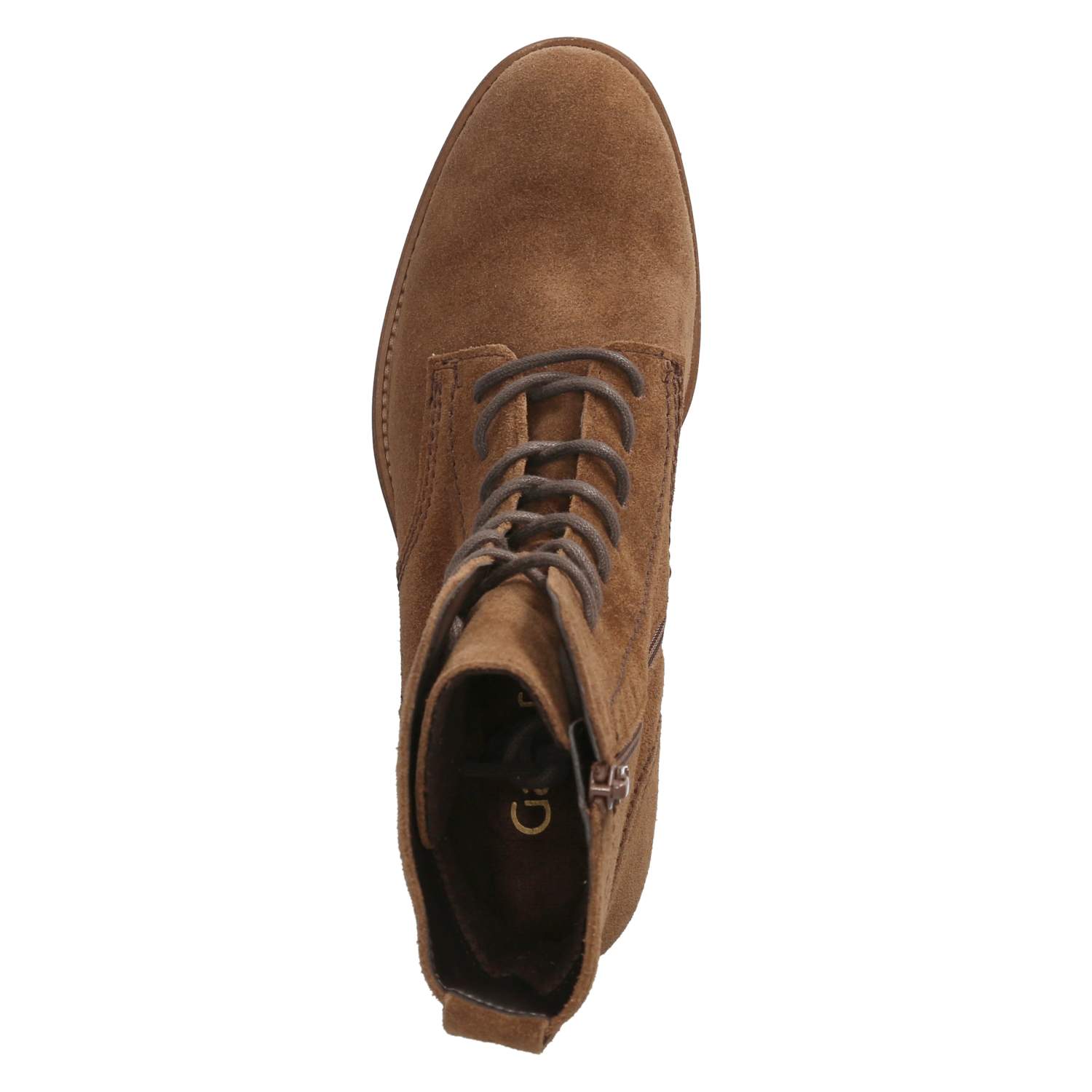 Schnürstiefeletten  Braun