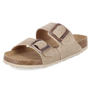 Pantoletten Taupe