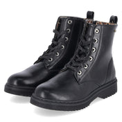 Schnürboots  Schwarz