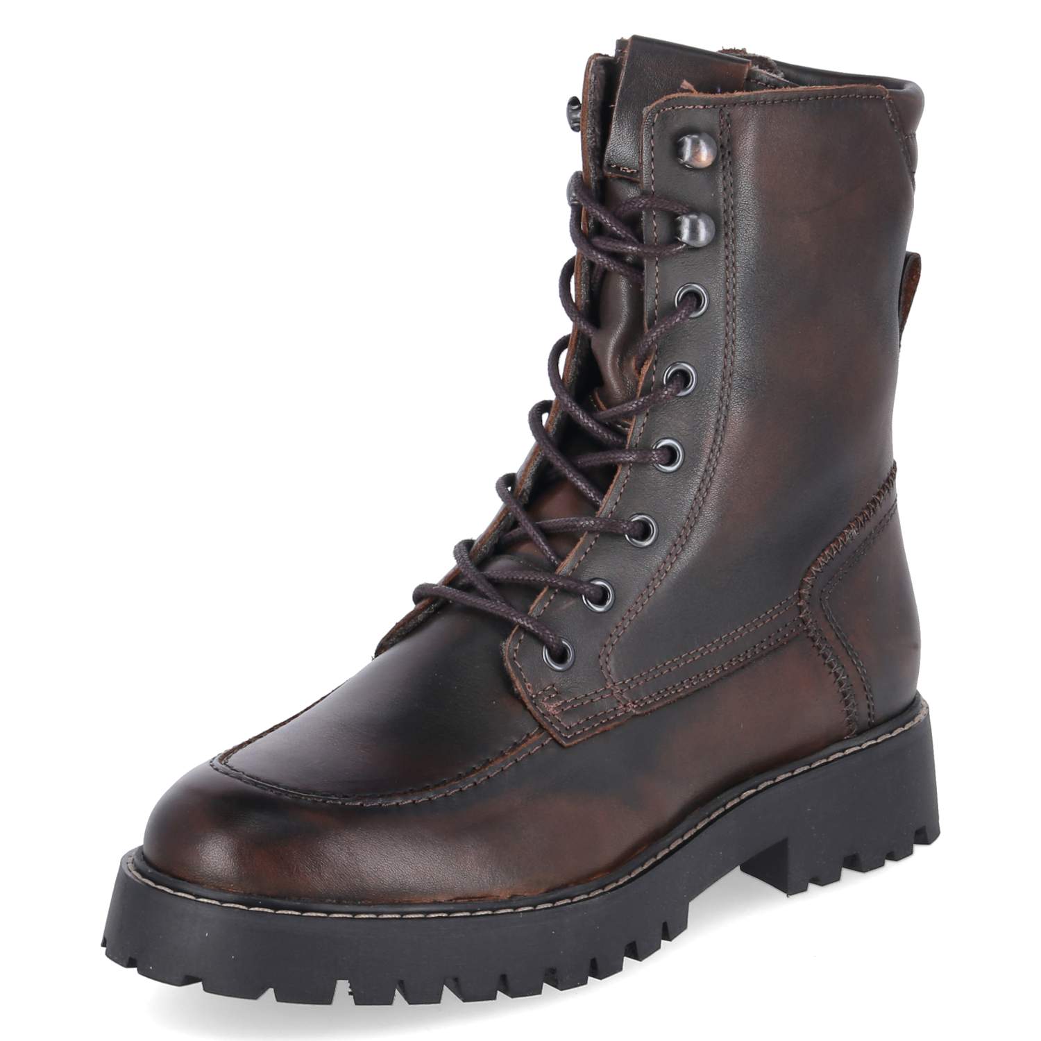 Schnürboots  Braun