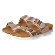 Pantoletten  Gold