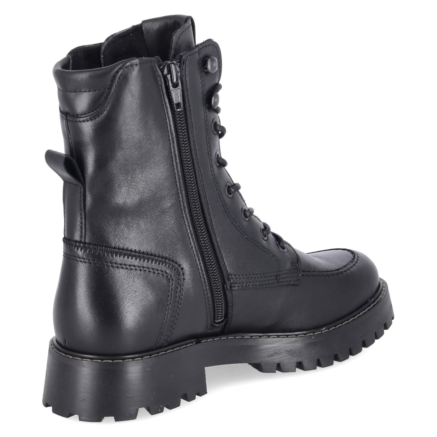 Schnürboots  Schwarz