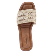 Pantoletten  Beige