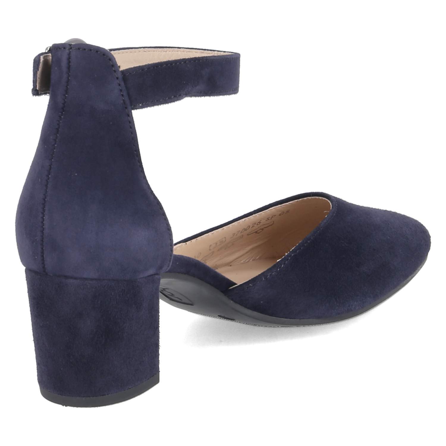Riemchenpumps  Blau