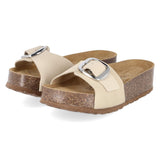 Plateau-Pantoletten JELIA PL Beige