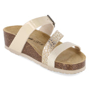 Pantoletten  Beige