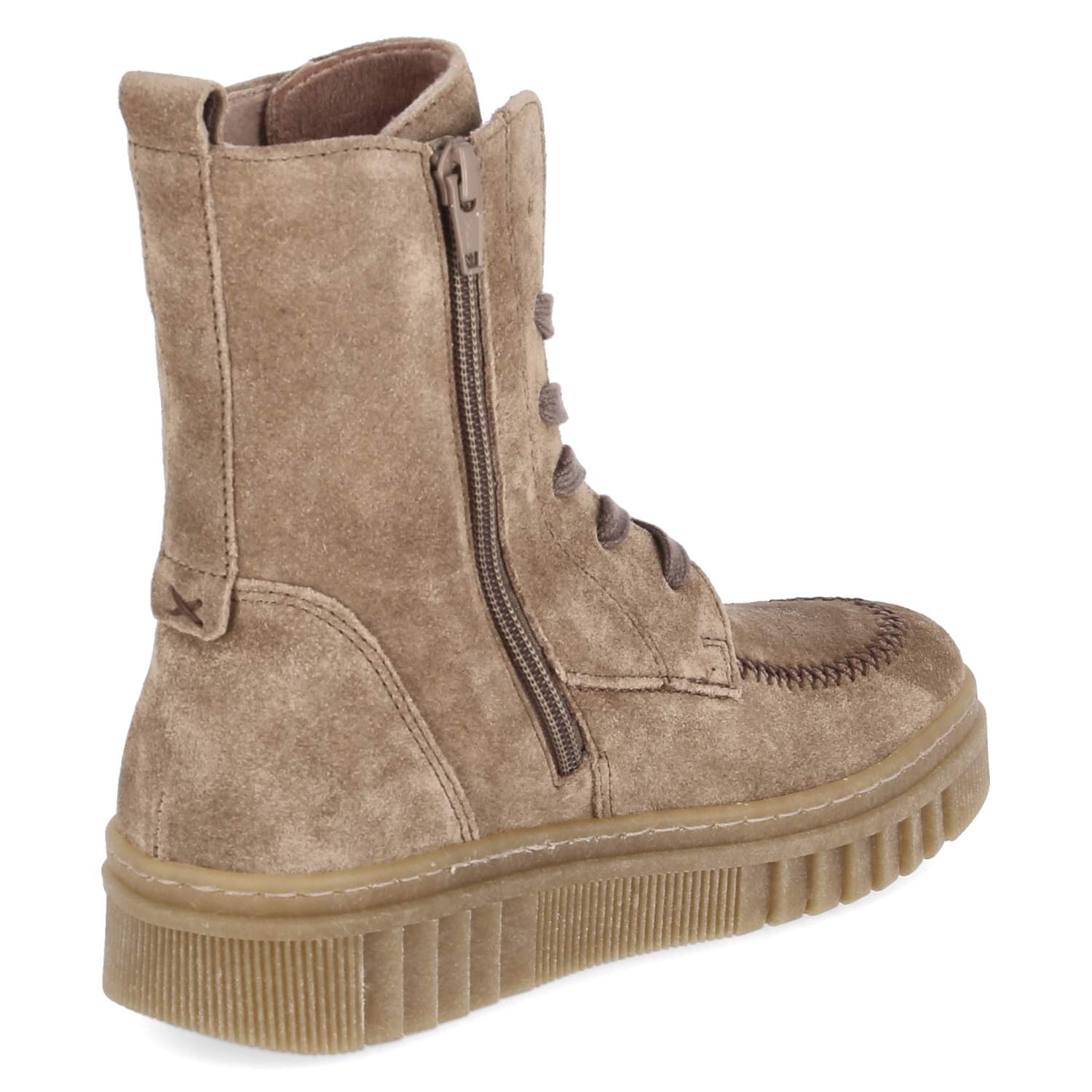 Schnürboots  Taupe